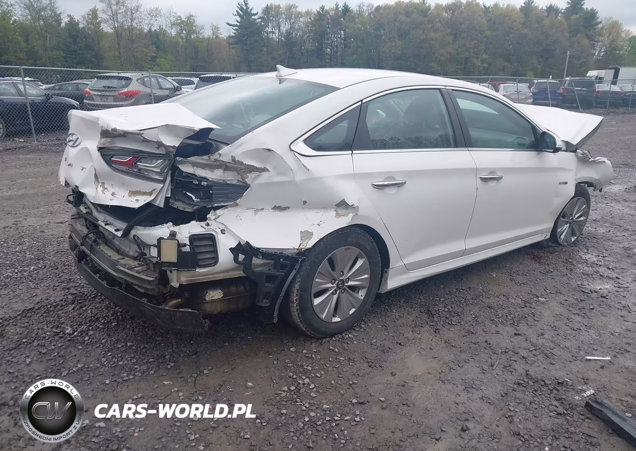 2019 Hyundai Sonata Hybrid Se VIN:KMHE24L31KA093553 - 4