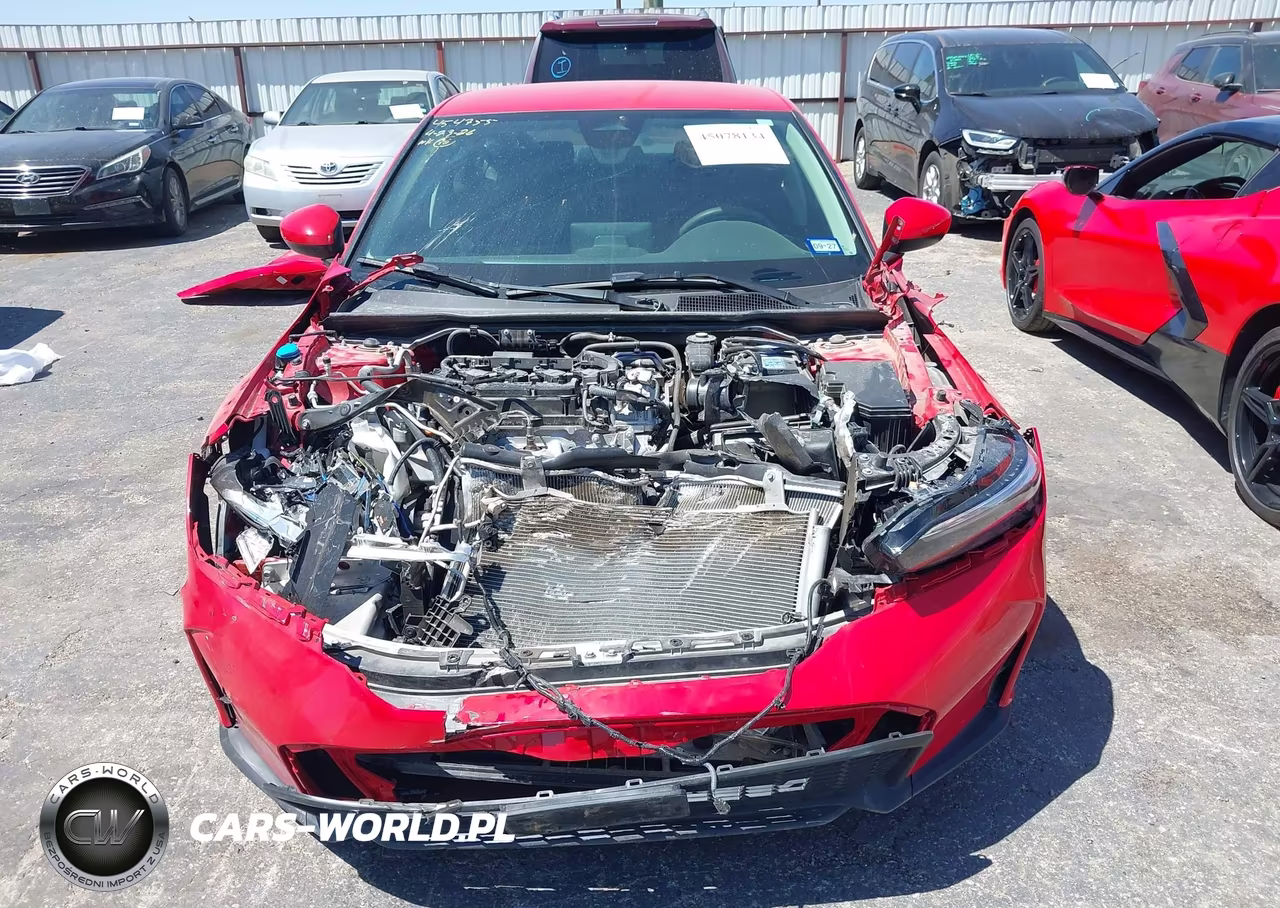 2026 Honda Civic Lx VIN:2HGFE2F29TH511014 - 6