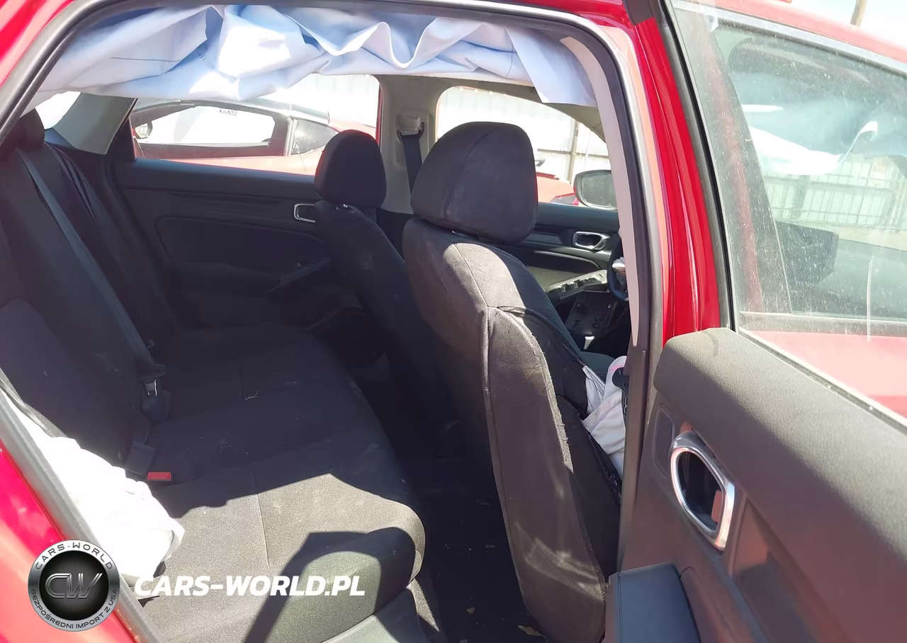 2026 Honda Civic Lx VIN:2HGFE2F29TH511014 - 8