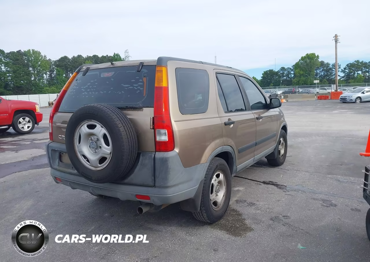2004 Honda Cr-V Lx VIN:SHSRD68434U208542 - 4