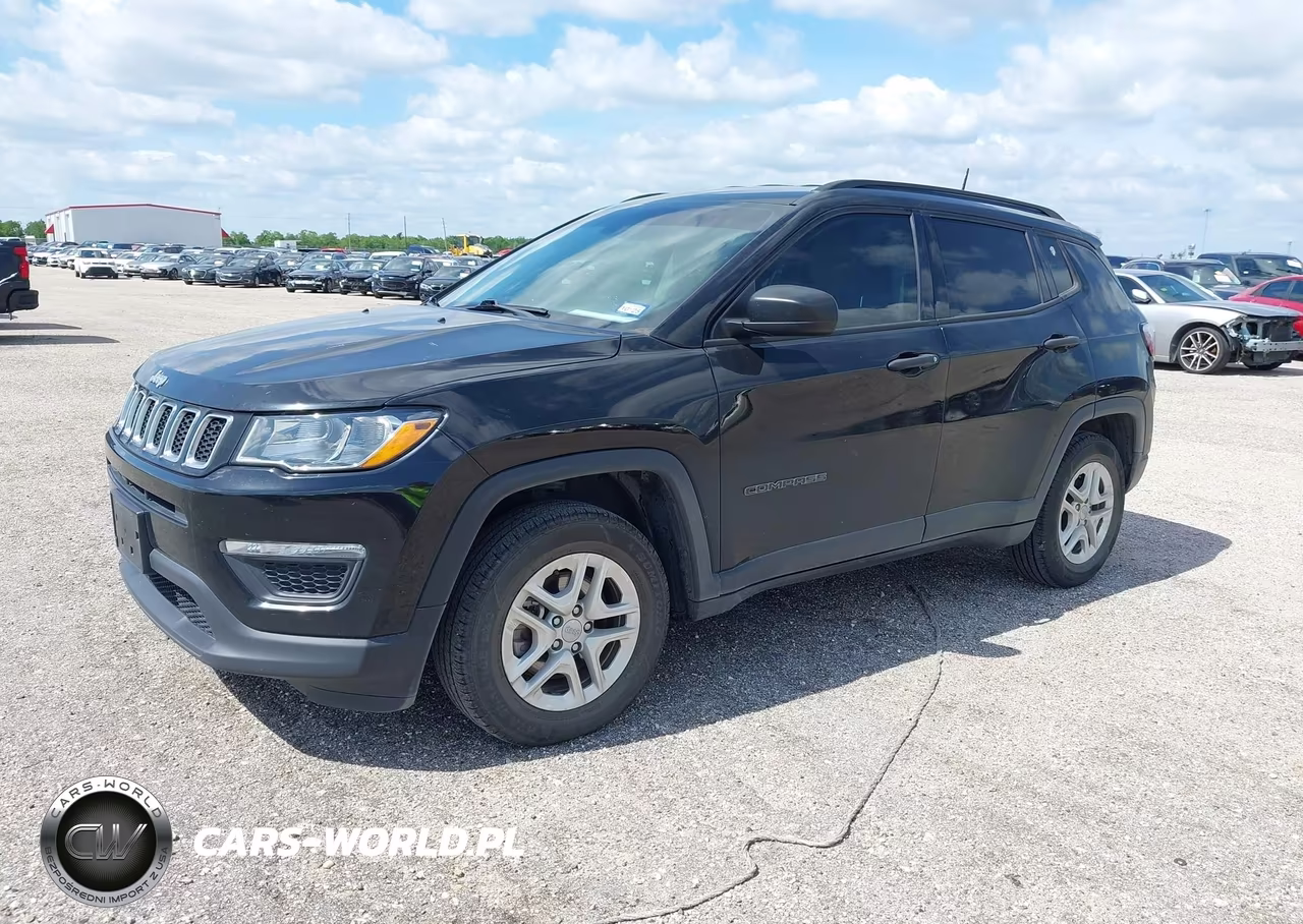 2018 Jeep Compass Sport Fwd VIN:3C4NJCAB7JT343946 - 2
