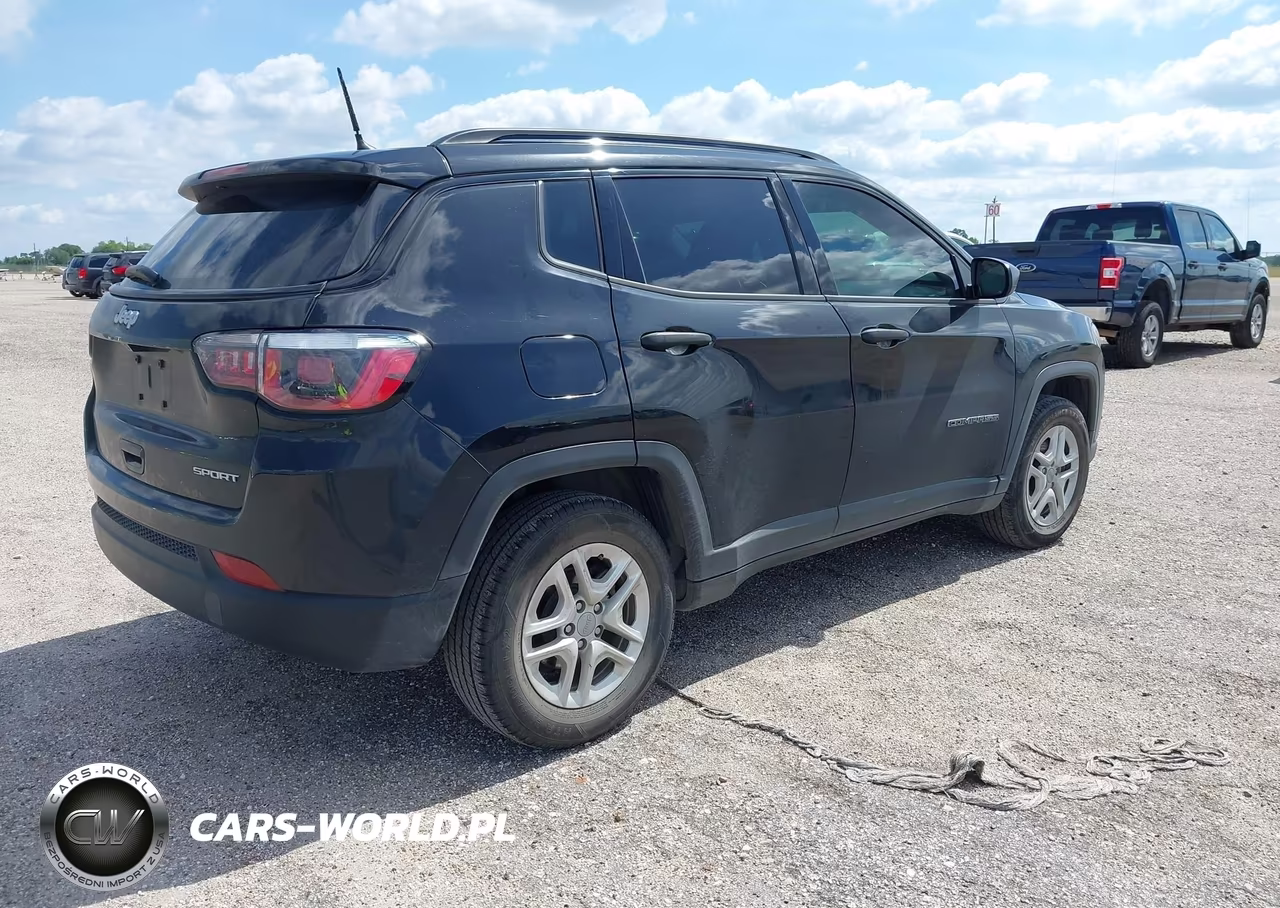 2018 Jeep Compass Sport Fwd VIN:3C4NJCAB7JT343946 - 4