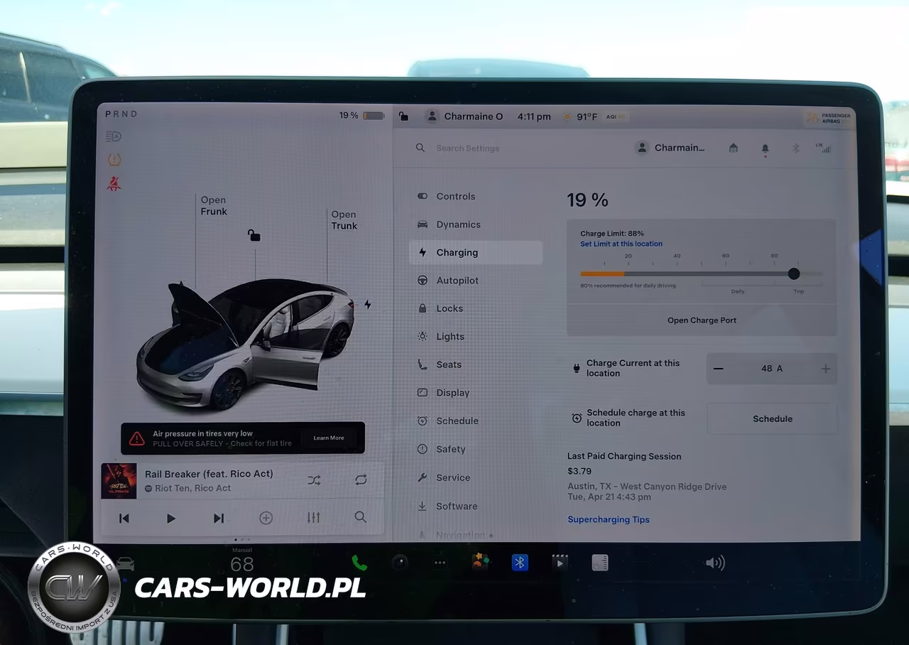2020 Tesla Model 3 Performance Dual Motor All-Wheel Drive VIN:5YJ3E1EC6LF720769 - 18