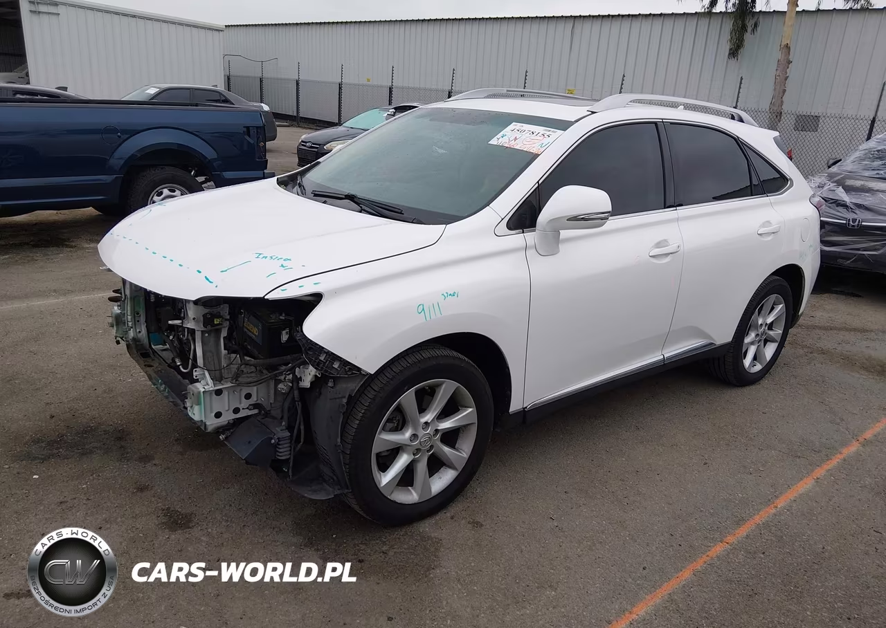 2012 Lexus Rx 350 VIN:JTJBK1BA1C2020259 - 2