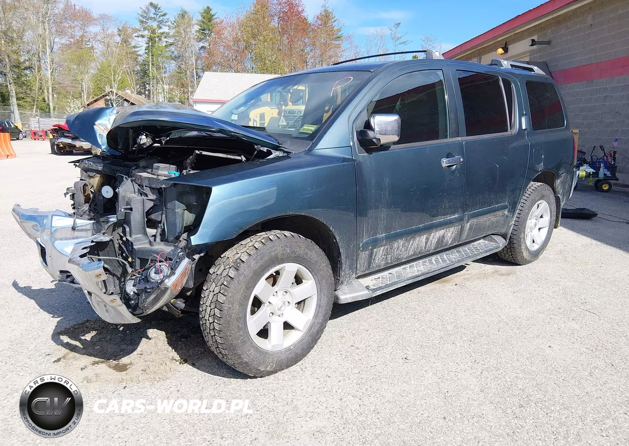 2004 Nissan Pathfinder Armada Le VIN:5N1AA08B54N736850 - 2