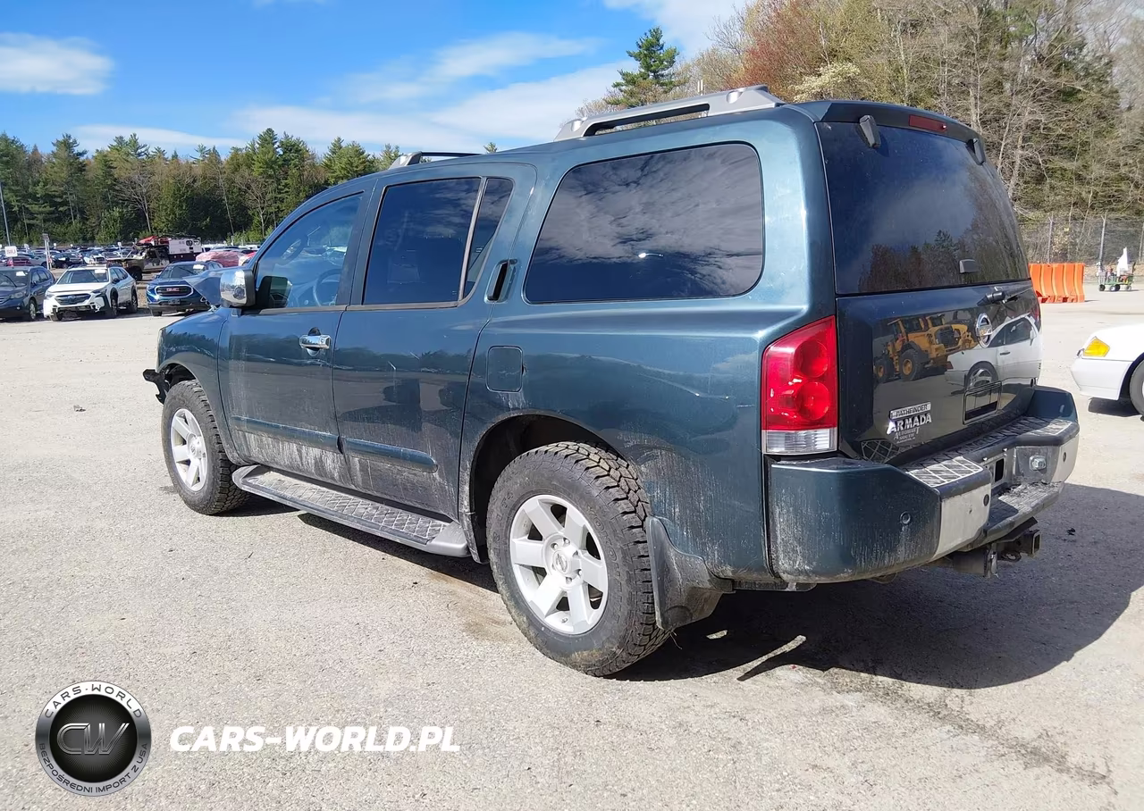 2004 Nissan Pathfinder Armada Le VIN:5N1AA08B54N736850 - 3