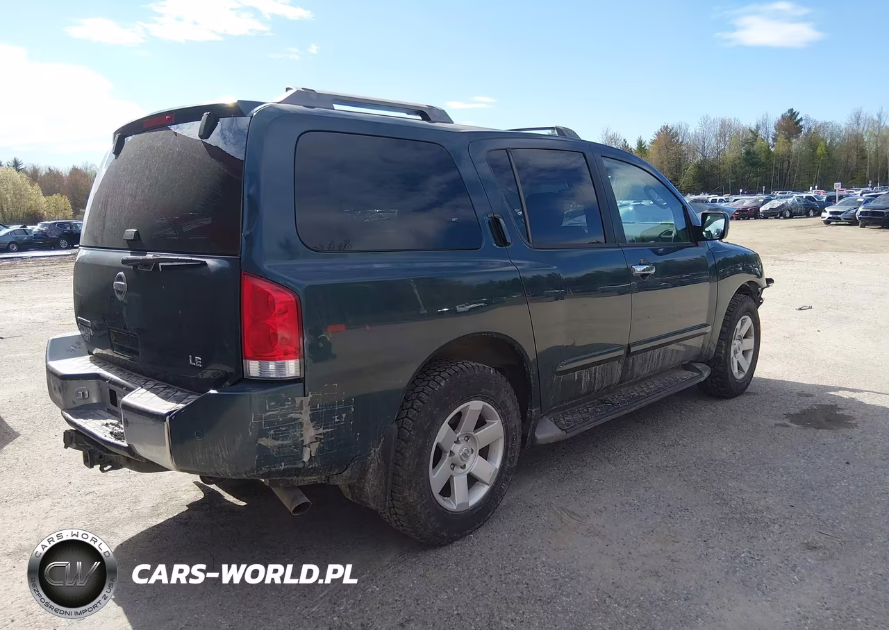2004 Nissan Pathfinder Armada Le VIN:5N1AA08B54N736850 - 4