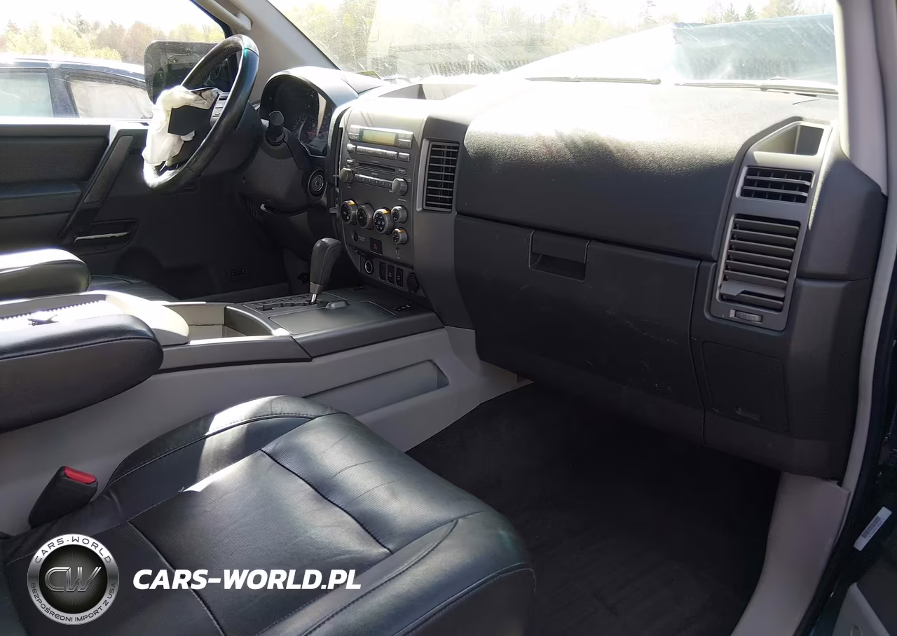 2004 Nissan Pathfinder Armada Le VIN:5N1AA08B54N736850 - 5