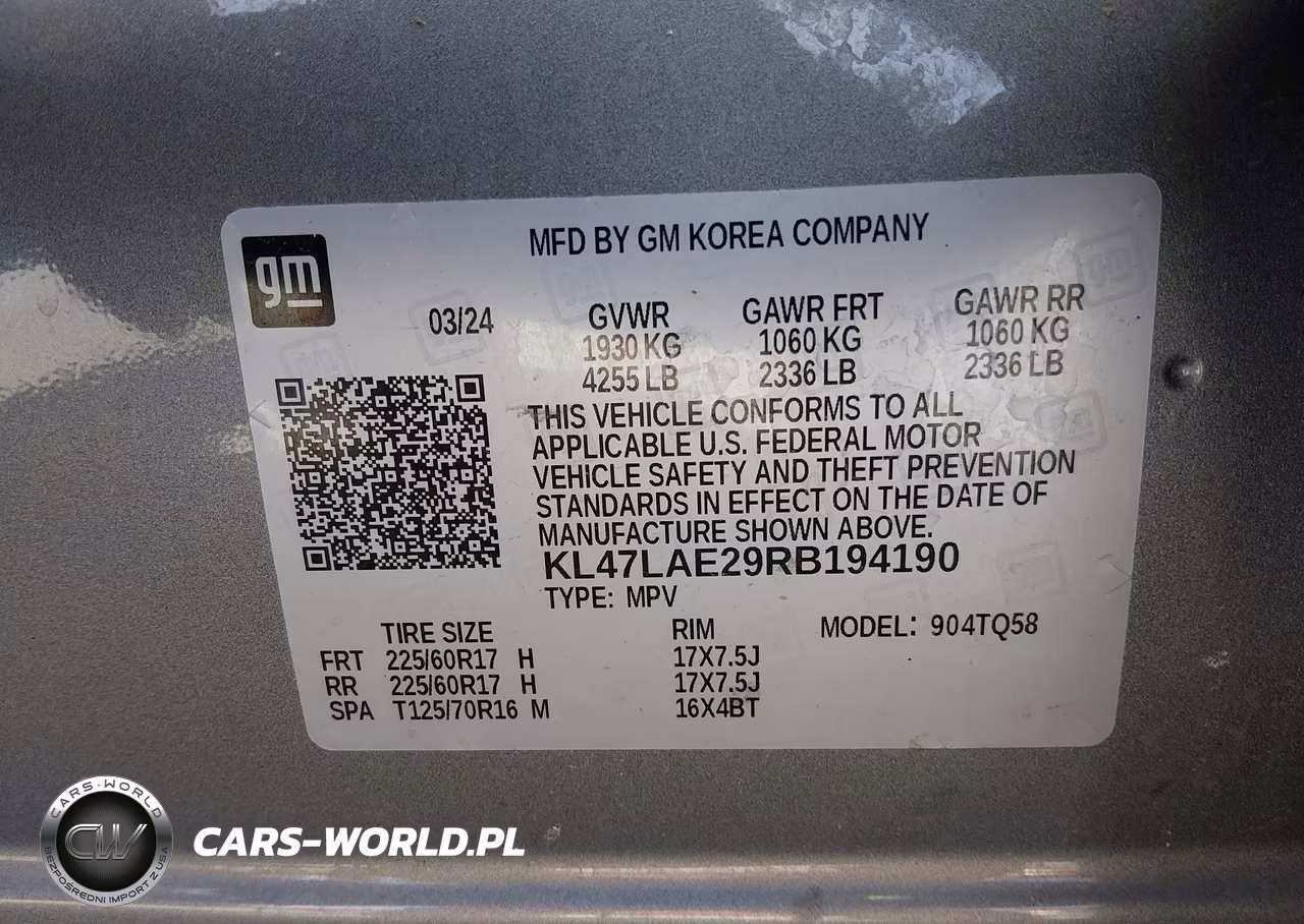 2024 Buick Envista Preferred Fwd VIN:KL47LAE29RB194190 - 9