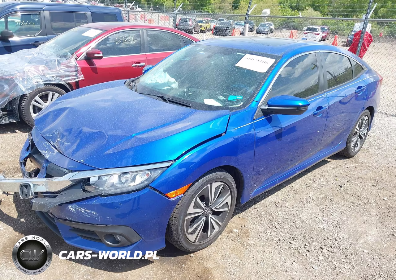 2016 Honda Civic Ex-L VIN:19XFC1F77GE022087 - 2
