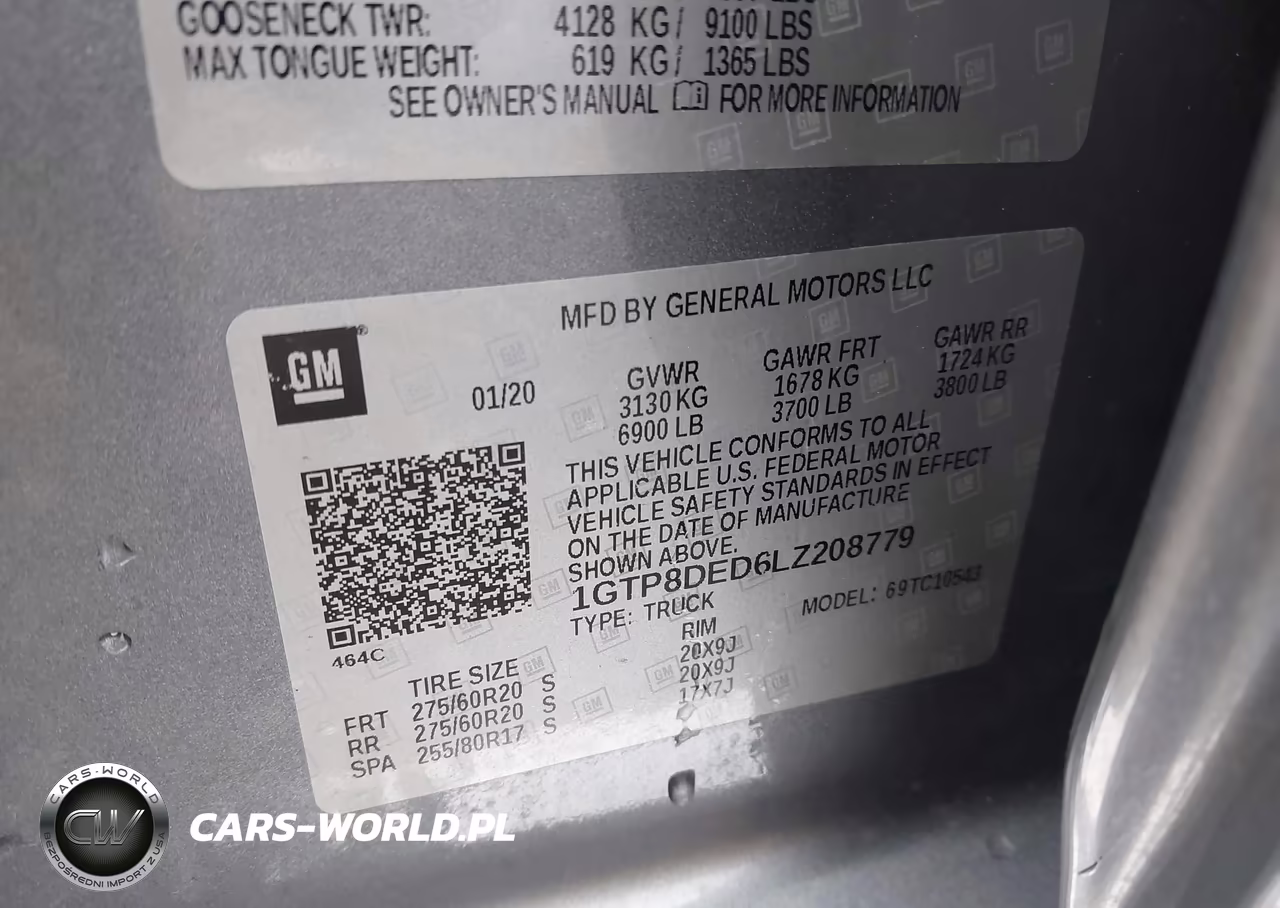 2020 GMC Sierra 1500 2Wd Short Box Slt VIN:1GTP8DED6LZ208779 - 9