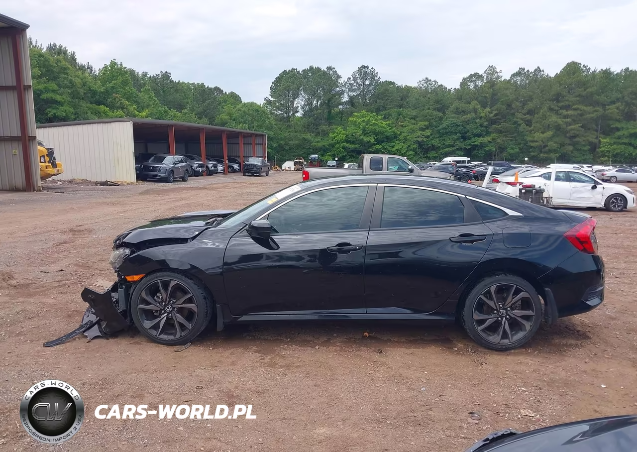 2019 Honda Civic Sport VIN:19XFC2F82KE047535 - 15