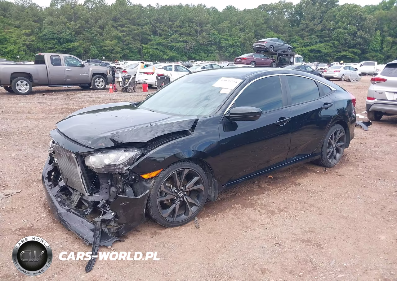 2019 Honda Civic Sport VIN:19XFC2F82KE047535 - 2