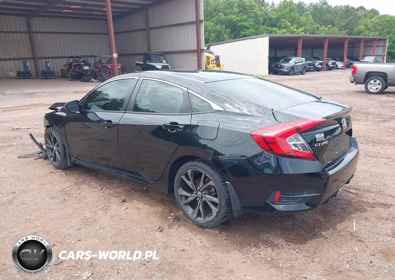 2019 Honda Civic Sport VIN:19XFC2F82KE047535 - 3