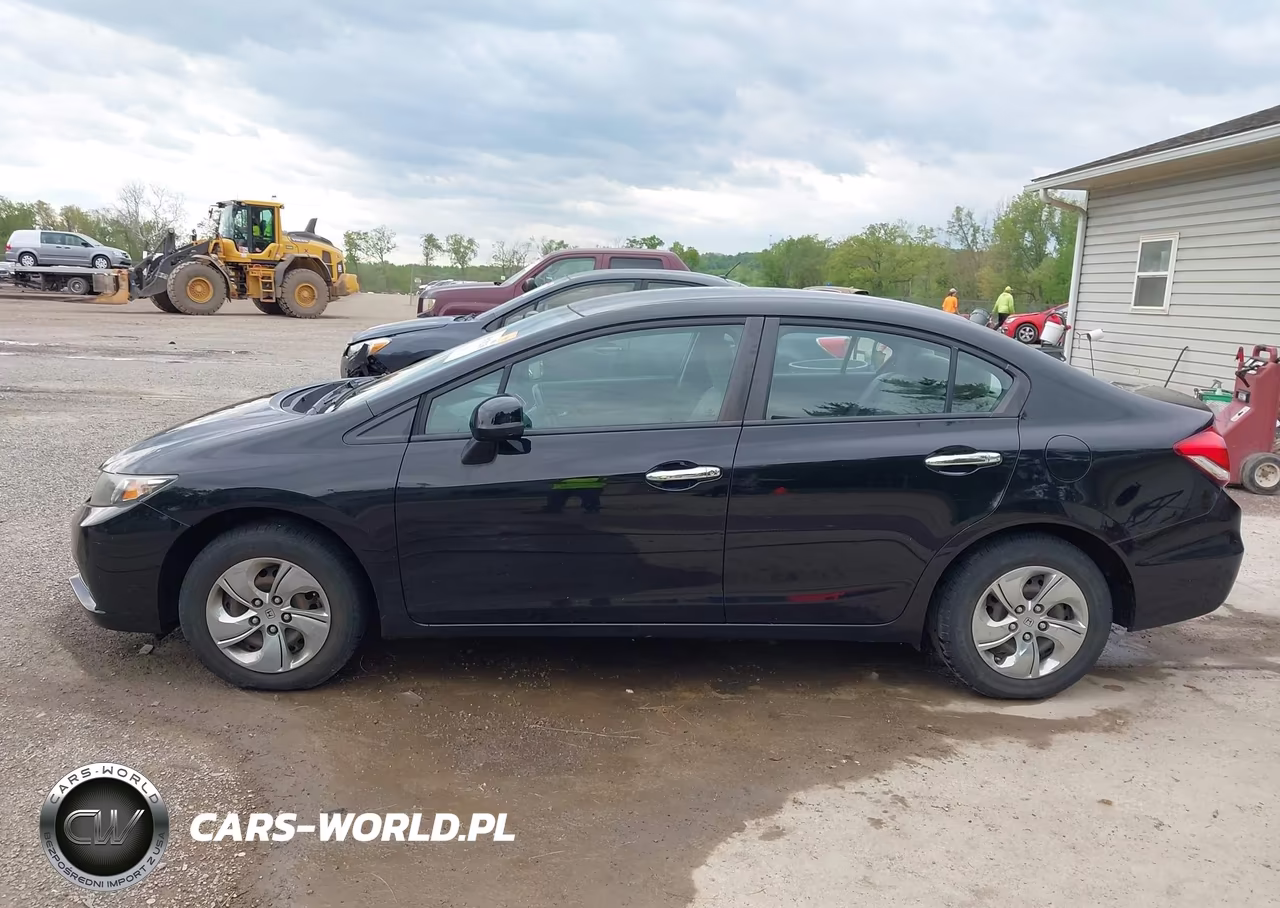 2013 Honda Civic Lx VIN:19XFB2F51DE095216 - 14
