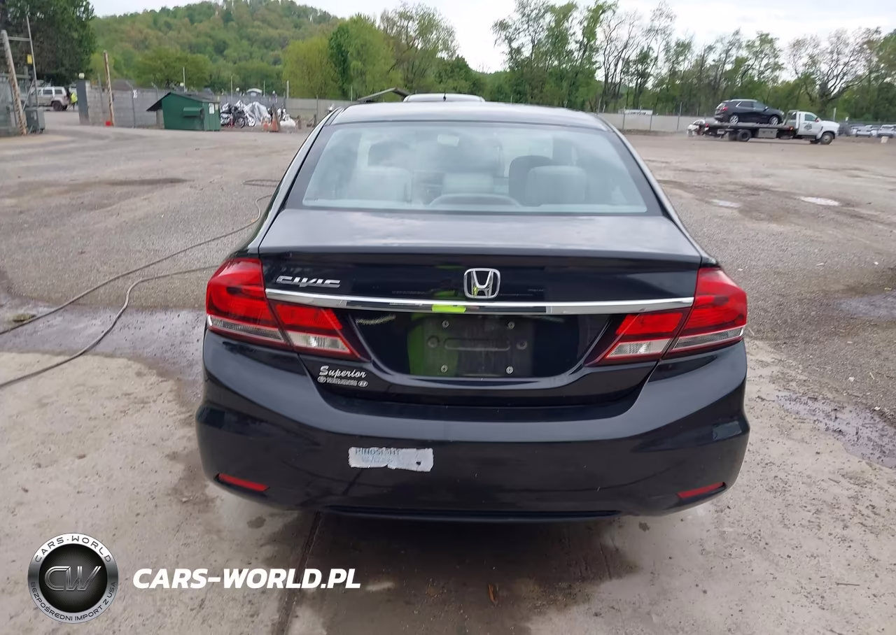 2013 Honda Civic Lx VIN:19XFB2F51DE095216 - 16