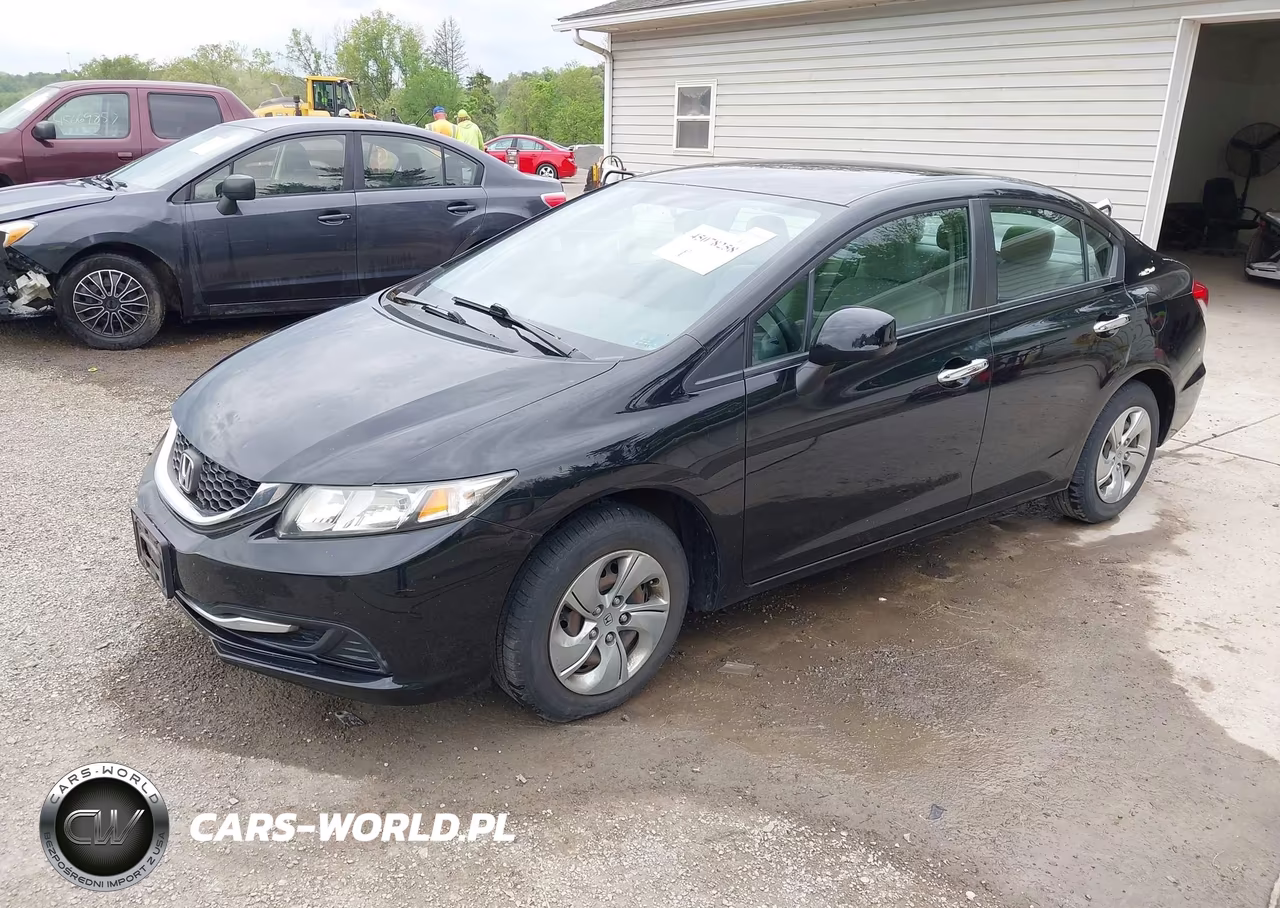 2013 Honda Civic Lx VIN:19XFB2F51DE095216 - 2