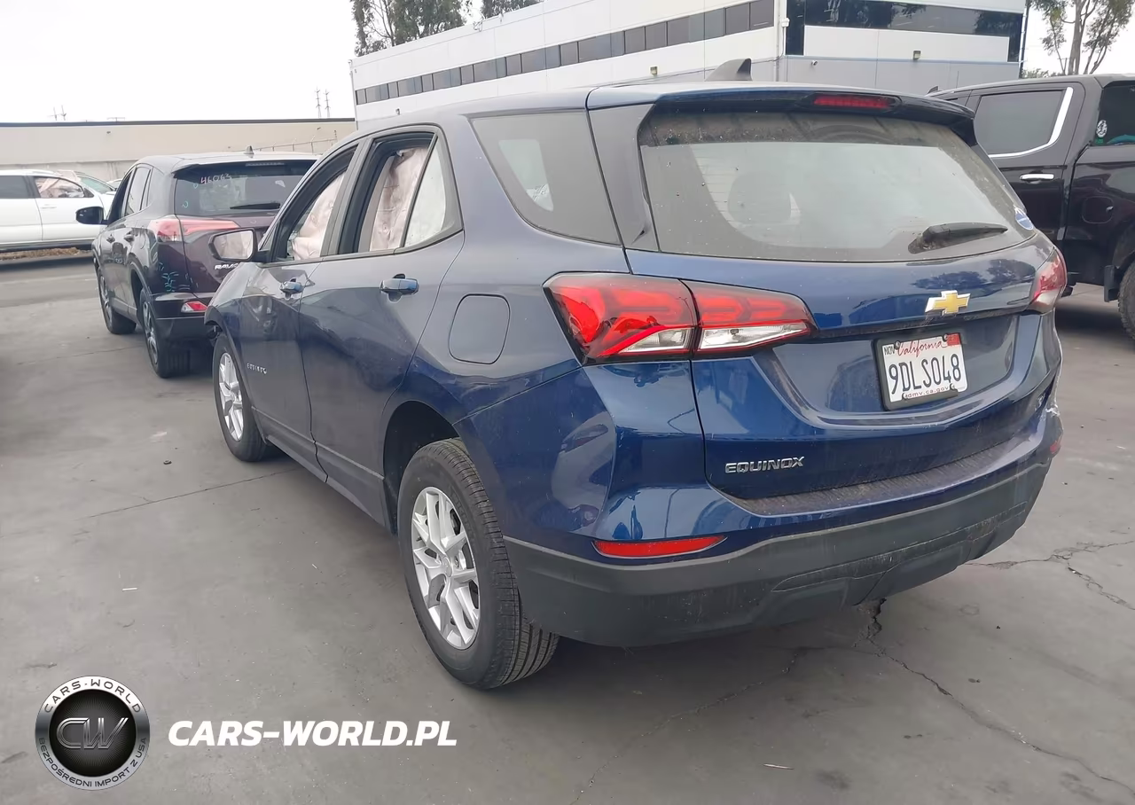 2022 Chevrolet Equinox Fwd Ls VIN:3GNAXHEV4NS164474 - 3