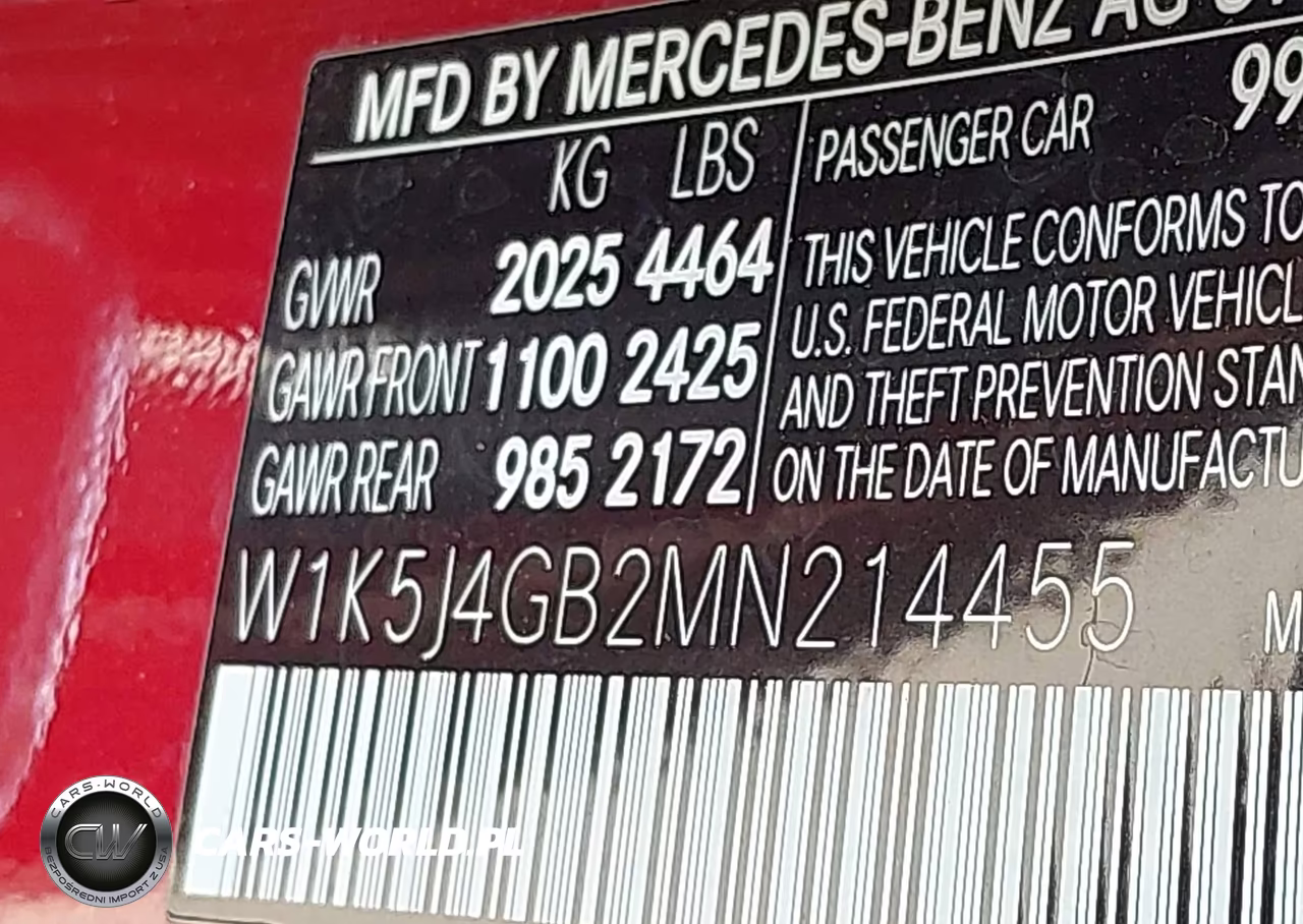 2021 Mercedes-Benz Cla 250 VIN:W1K5J4GB2MN214455 - 9