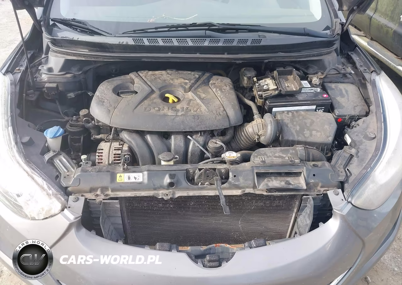 2014 Hyundai Elantra Se VIN:5NPDH4AE6EH537669 - 10