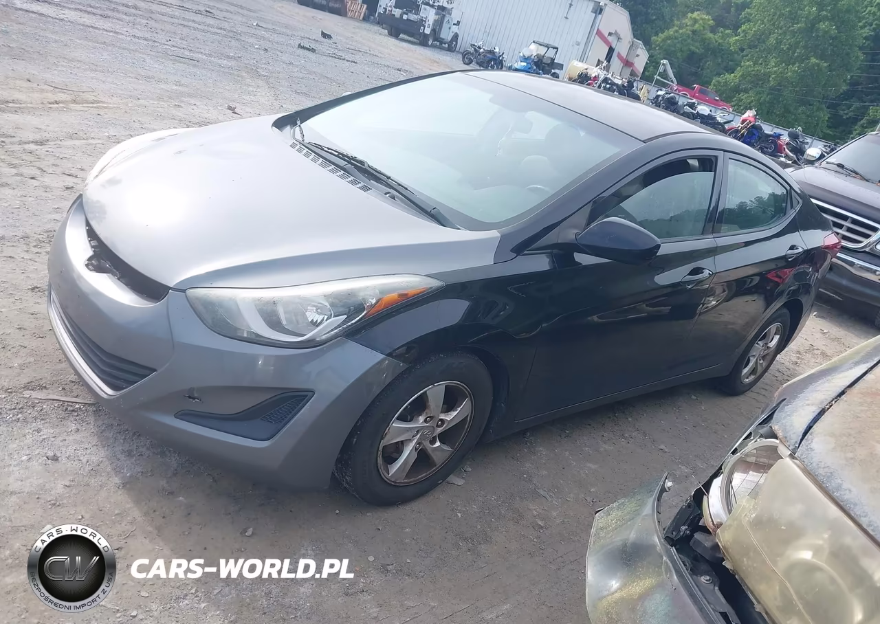 2014 Hyundai Elantra Se VIN:5NPDH4AE6EH537669 - 2