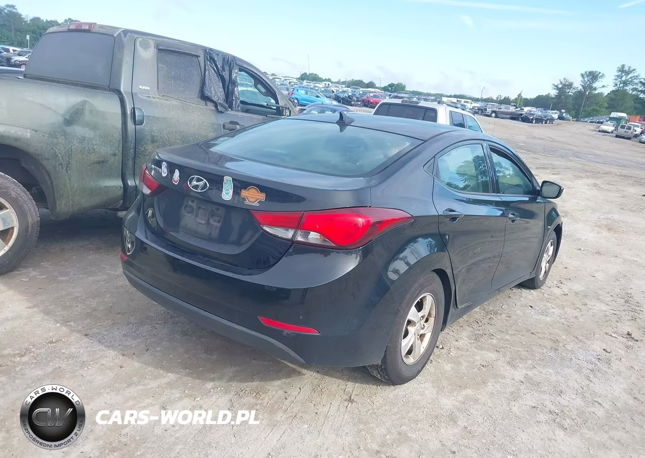 2014 Hyundai Elantra Se VIN:5NPDH4AE6EH537669 - 4