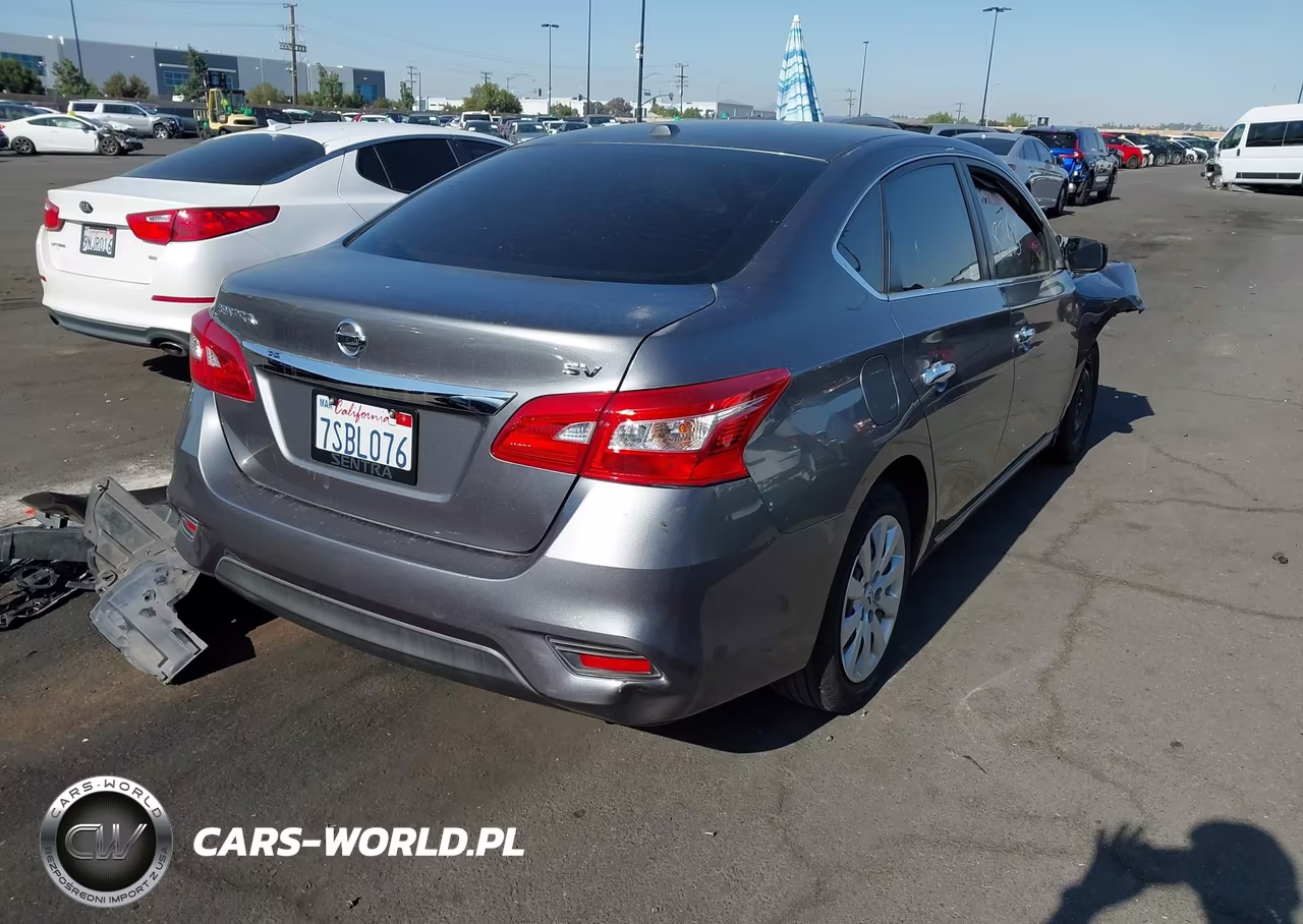 2016 Nissan Sentra Sv VIN:3N1AB7AP9GY210148 - 4