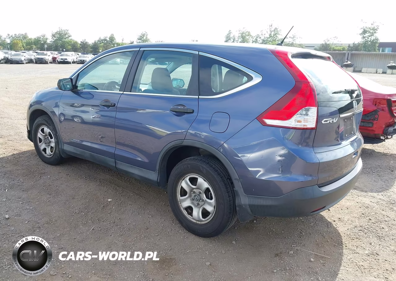 2014 Honda Cr-V Lx VIN:2HKRM3H32EH550337 - 3