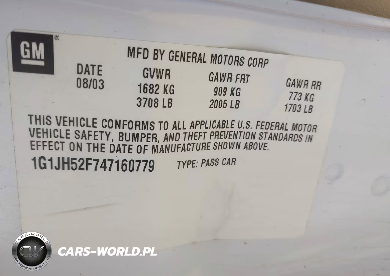 2004 Chevrolet Cavalier Ls Sport VIN:1G1JH52F747160779 - 9