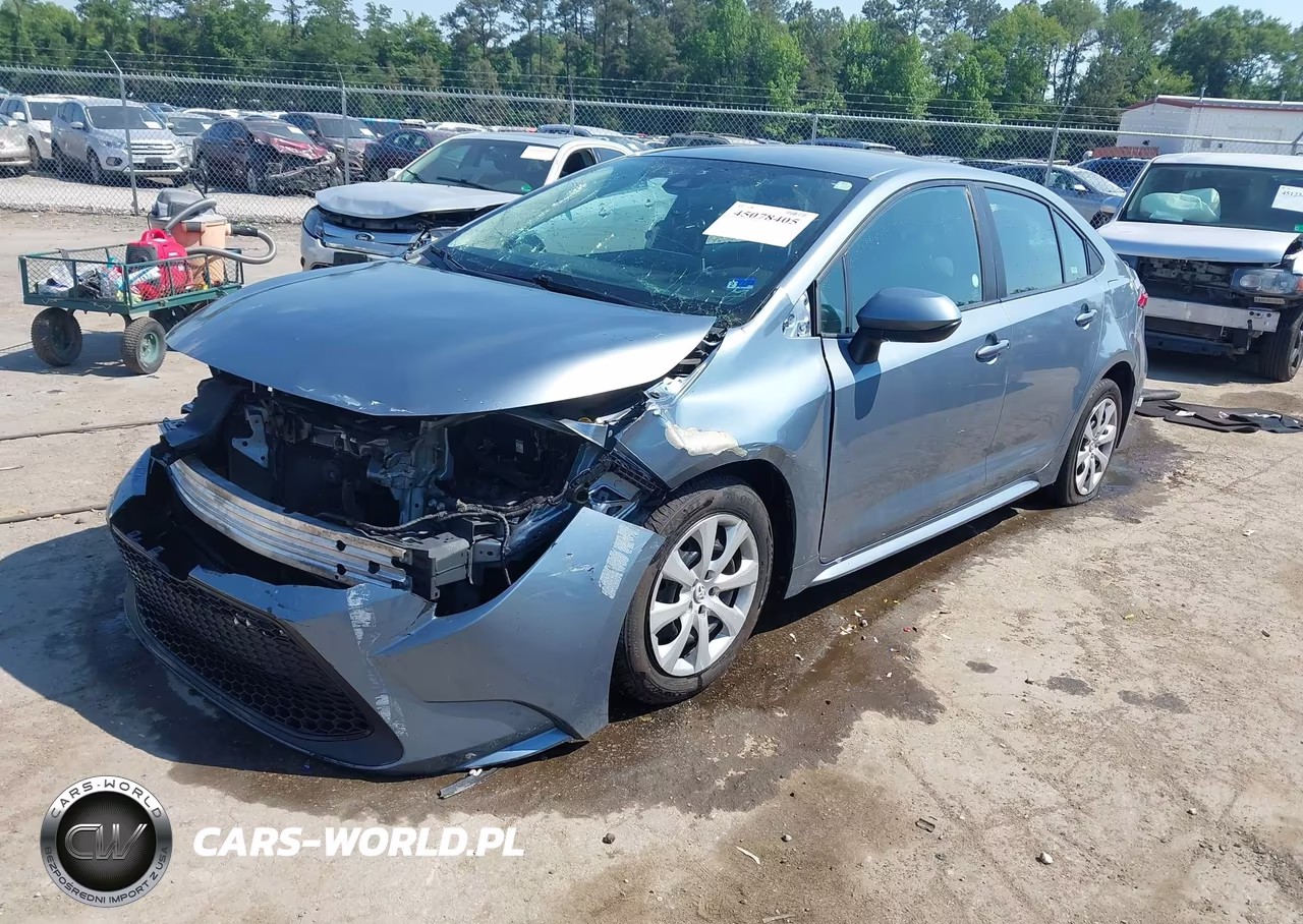 2021 Toyota Corolla Le VIN:5YFEPMAE4MP222250 - 2