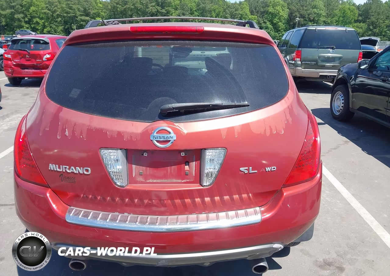2006 Nissan Murano Sl VIN:JN8AZ08W26W523212 - 17