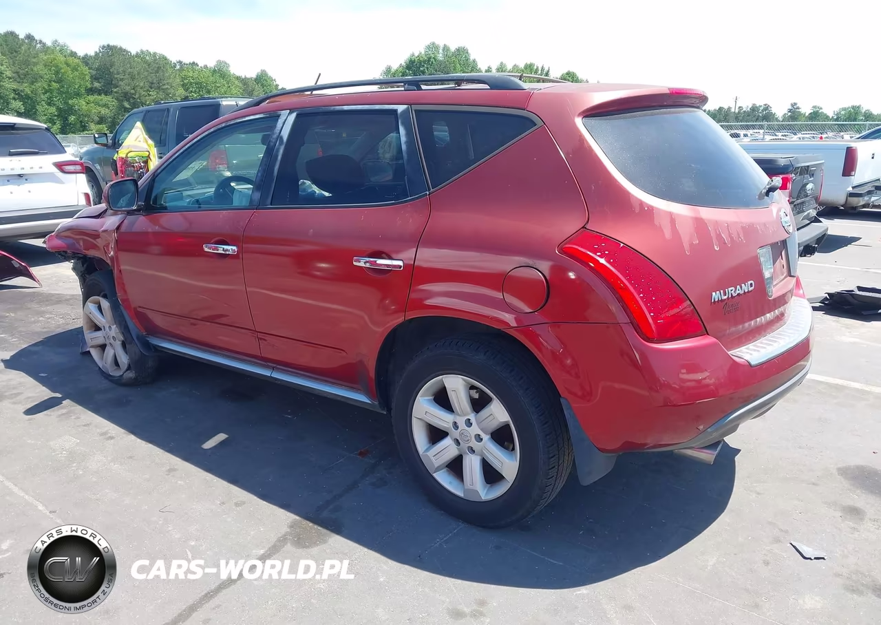 2006 Nissan Murano Sl VIN:JN8AZ08W26W523212 - 3