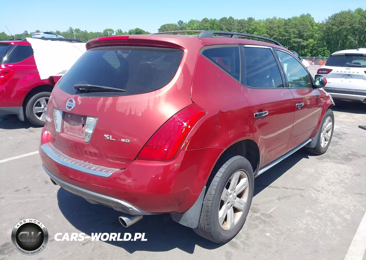 2006 Nissan Murano Sl VIN:JN8AZ08W26W523212 - 4