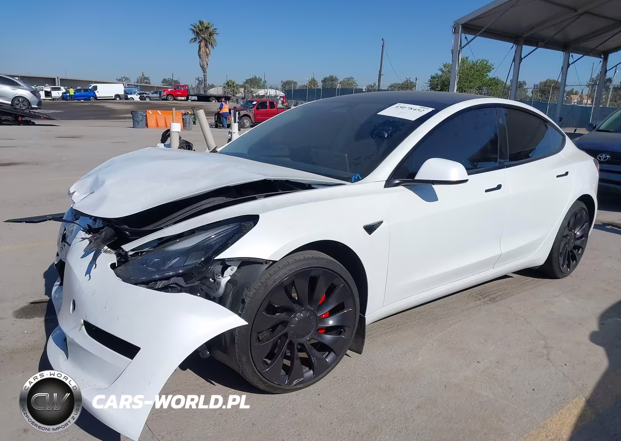 2023 Tesla Model 3 Performance Dual Motor All-Wheel Drive VIN:5YJ3E1EC1PF619807 - 2