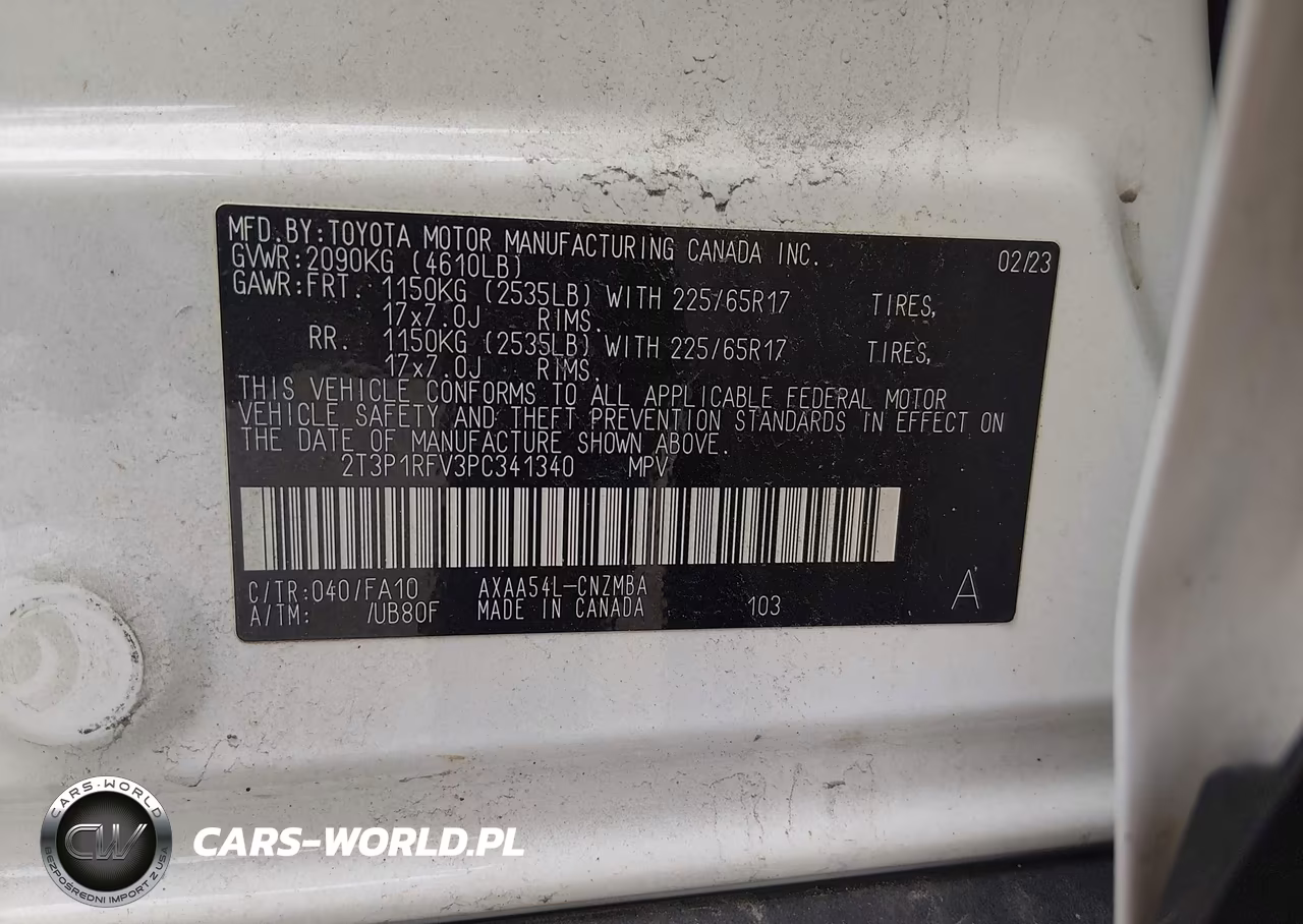 2023 Toyota Rav4 Xle VIN:2T3P1RFV3PC341340 - 9