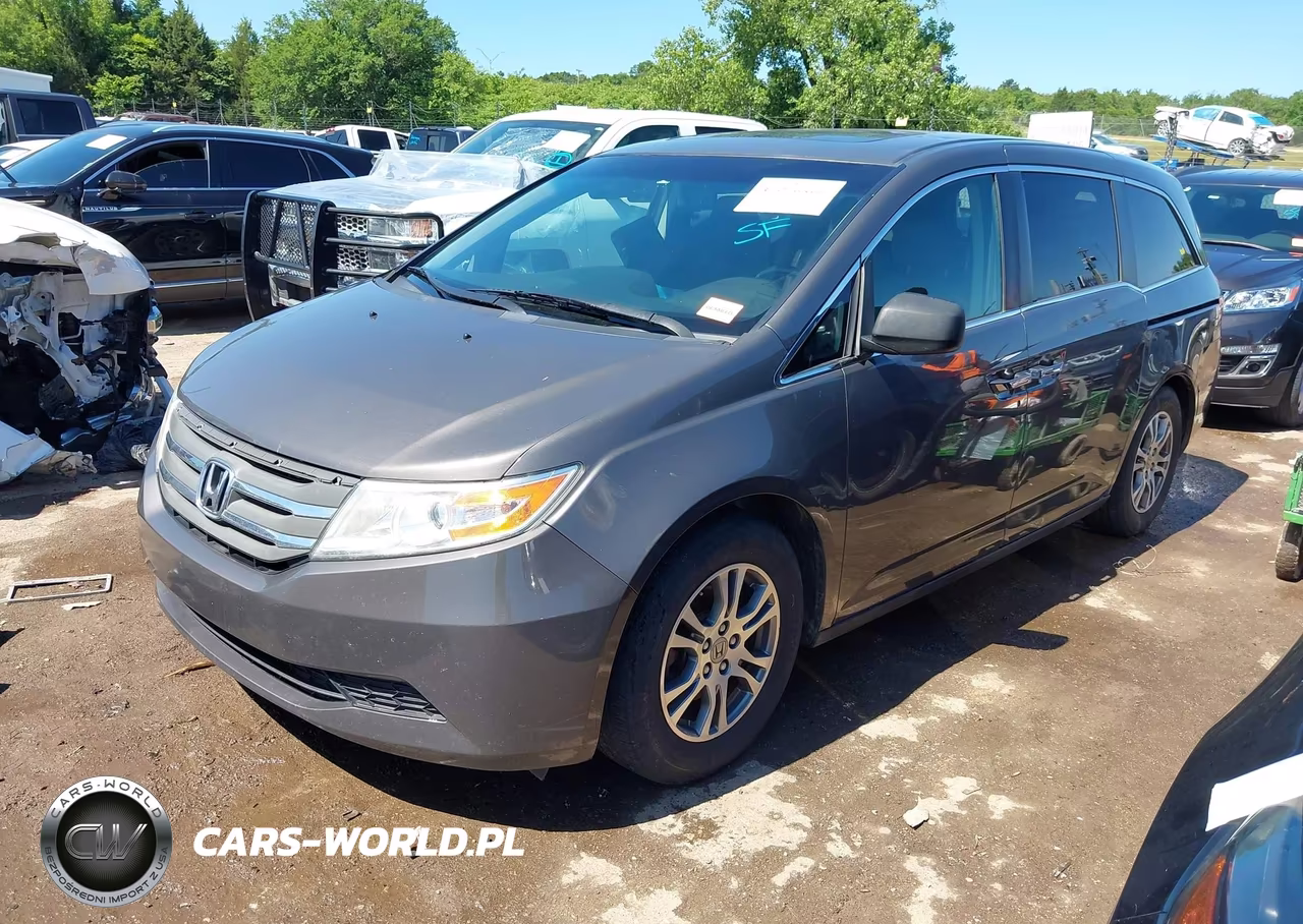 2012 Honda Odyssey Ex-L VIN:5FNRL5H63CB110454 - 2