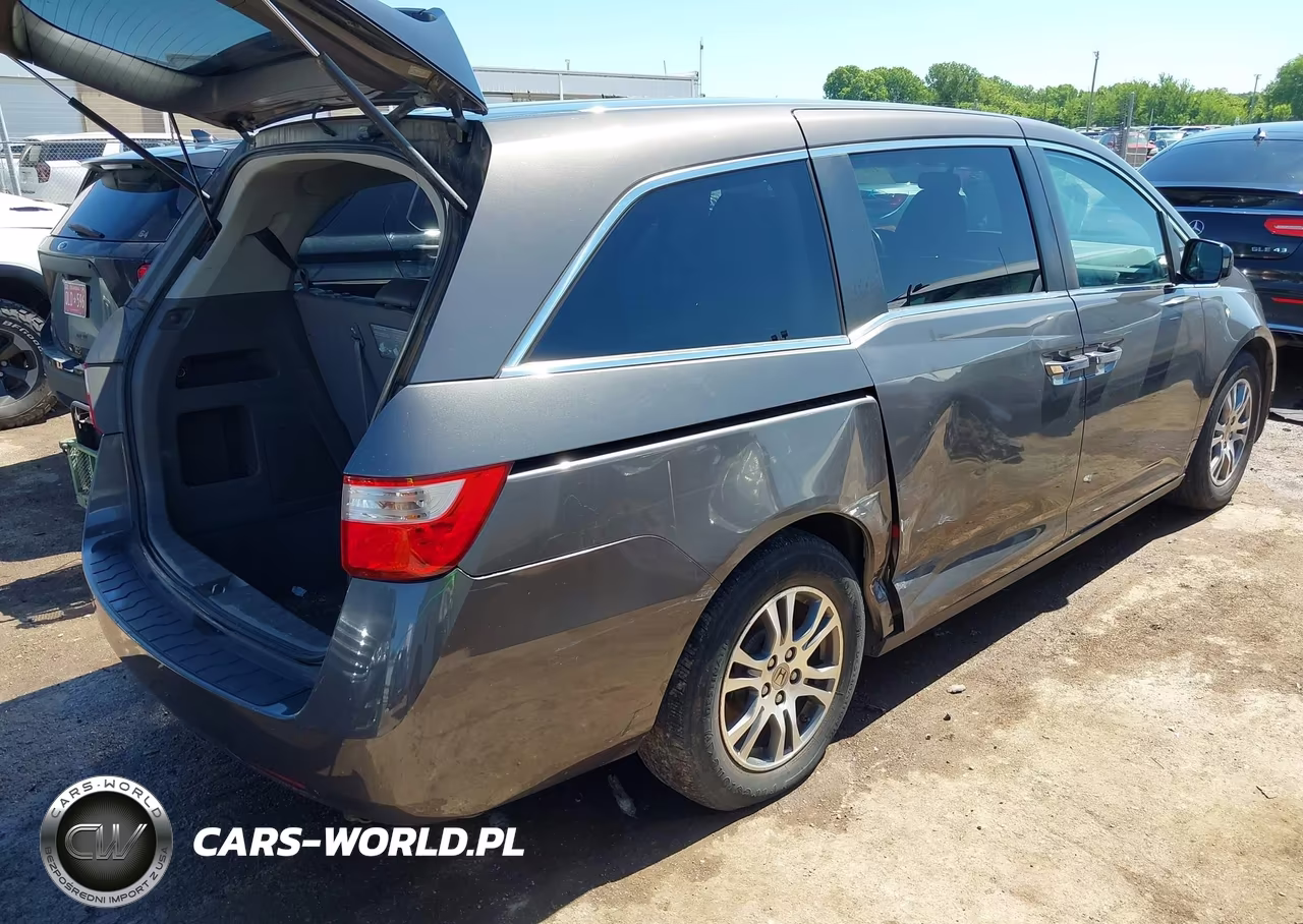 2012 Honda Odyssey Ex-L VIN:5FNRL5H63CB110454 - 4