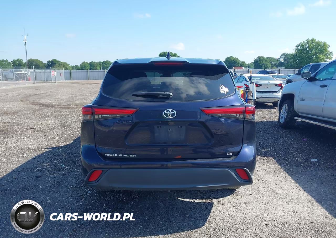 2020 Toyota Highlander Le VIN:5TDZZRAH2LS024047 - 17