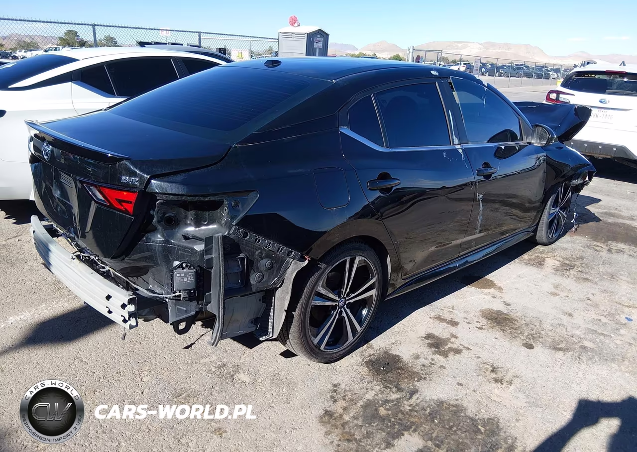 2021 Nissan Sentra Sr Xtronic Cvt VIN:3N1AB8DVXMY206413 - 4