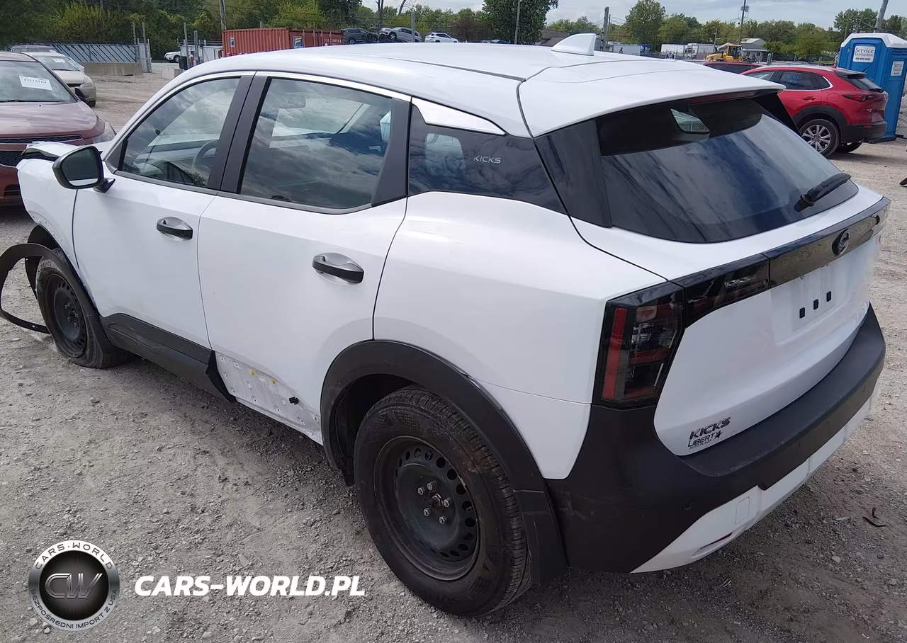 2025 Nissan Kicks S Intelligent Awd VIN:3N8AP6BB0SL365371 - 3