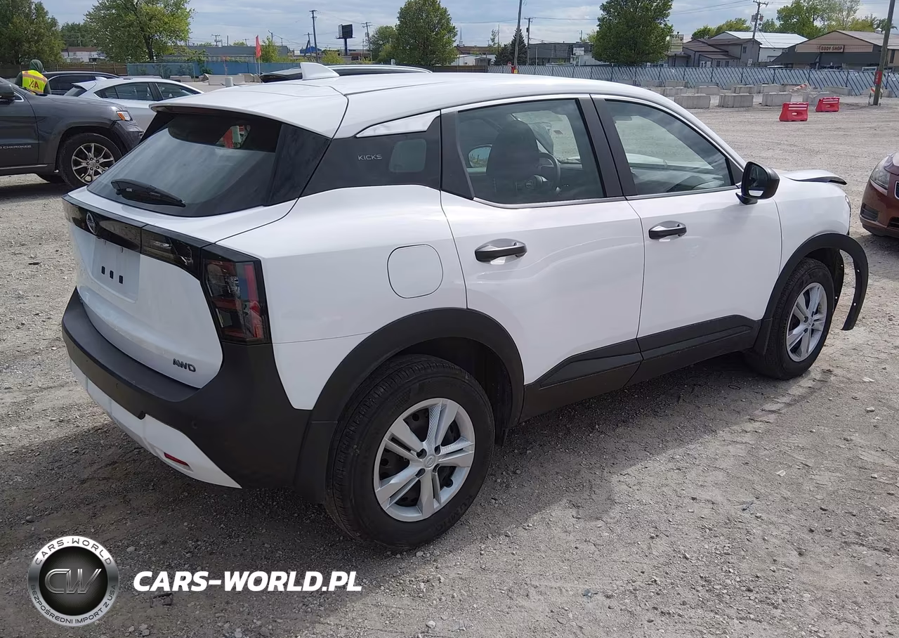 2025 Nissan Kicks S Intelligent Awd VIN:3N8AP6BB0SL365371 - 4
