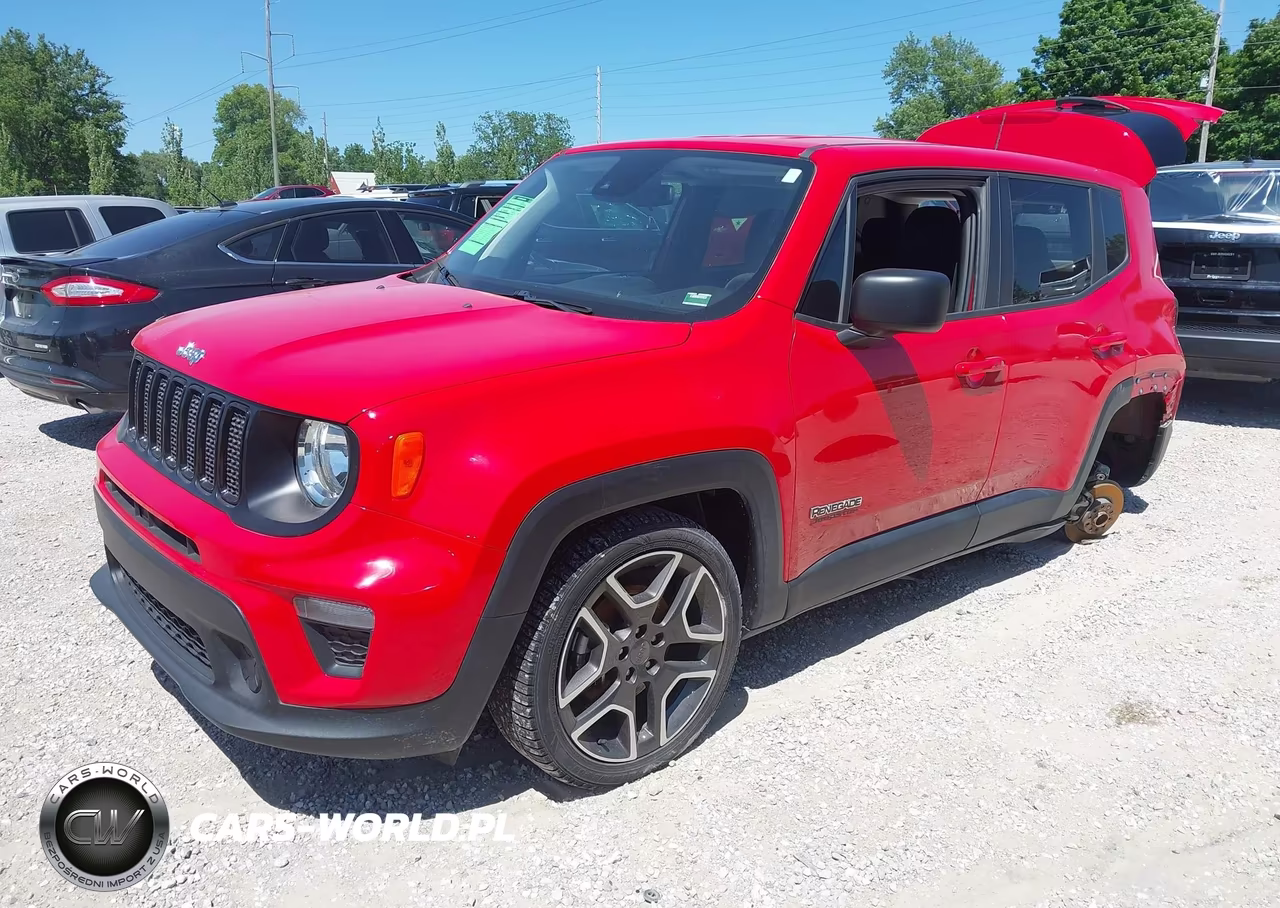2021 Jeep Renegade Jeepster Fwd VIN:ZACNJCAB6MPM41410 - 2