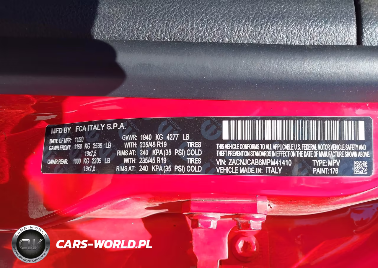 2021 Jeep Renegade Jeepster Fwd VIN:ZACNJCAB6MPM41410 - 9