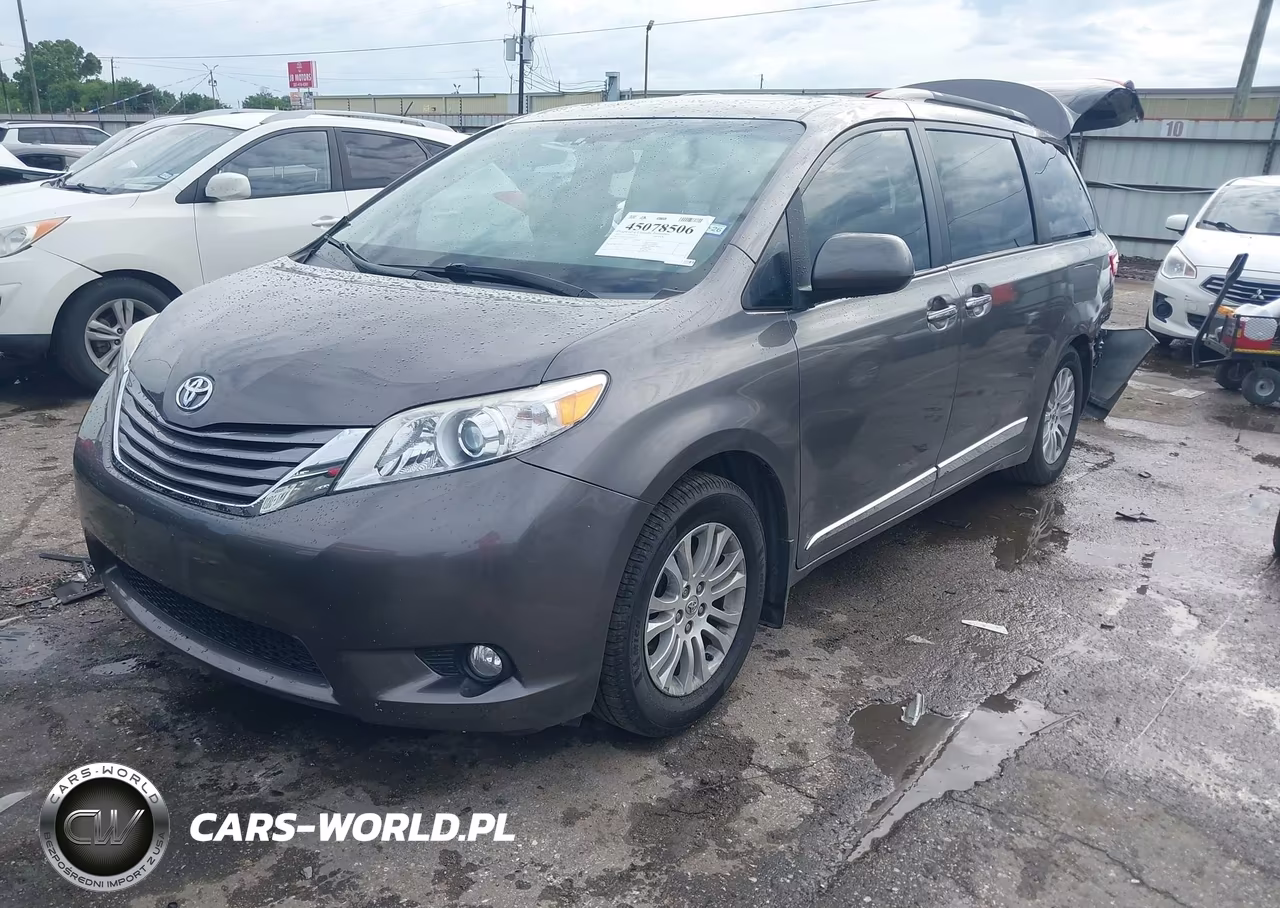 2016 Toyota Sienna Xle Premium 8 Passenger VIN:5TDYK3DC6GS752747 - 2