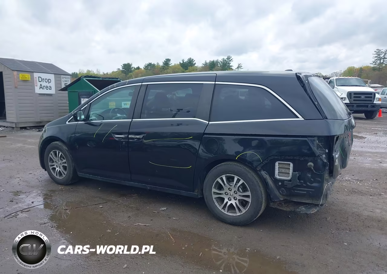2013 Honda Odyssey Ex-L VIN:5FNRL5H68DB030519 - 15