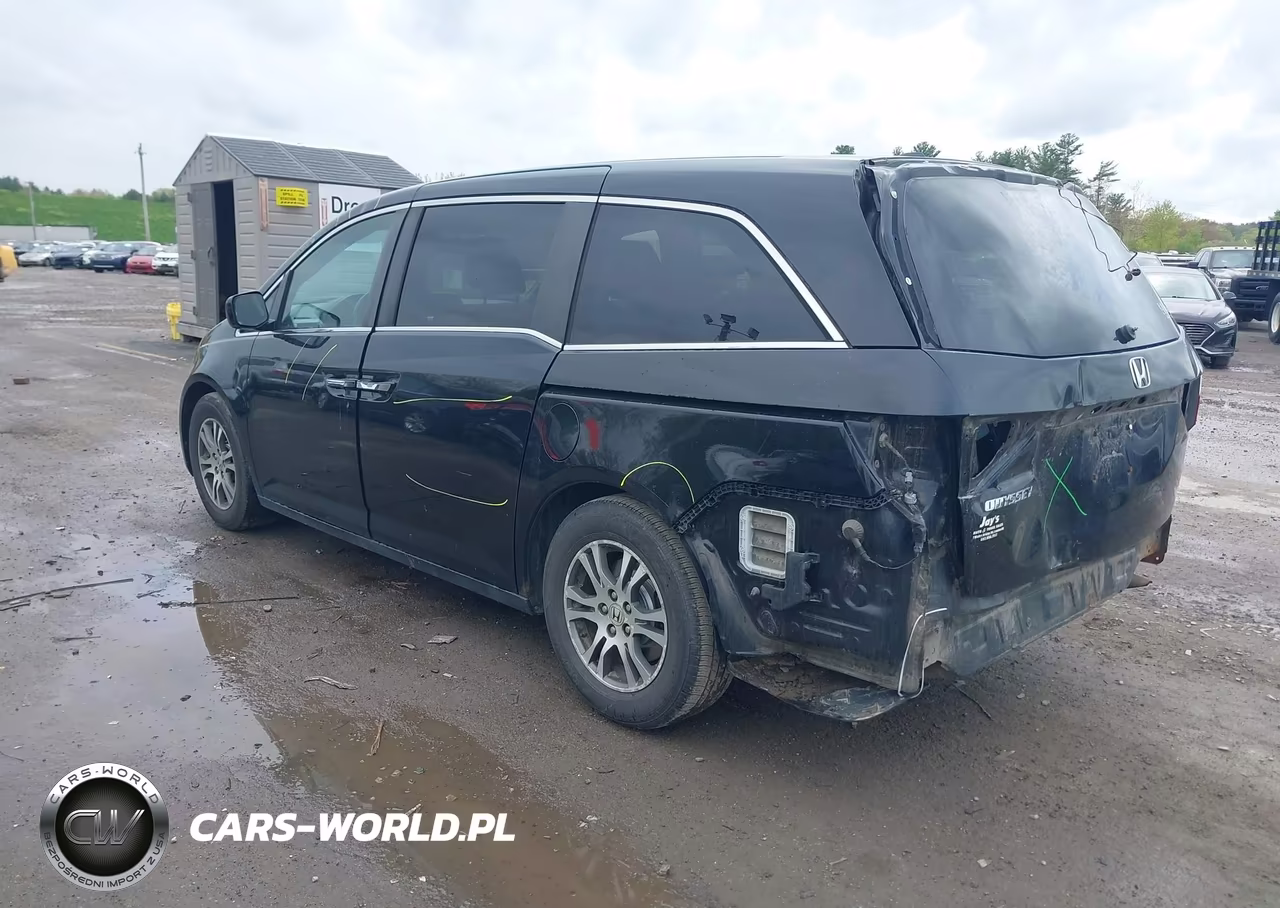 2013 Honda Odyssey Ex-L VIN:5FNRL5H68DB030519 - 3