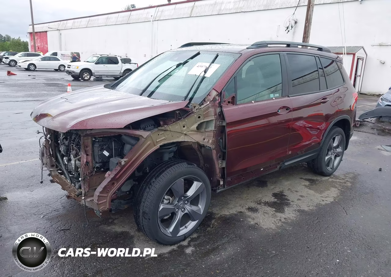 2021 Honda Passport Awd Touring VIN:5FNYF8H98MB002752 - 2