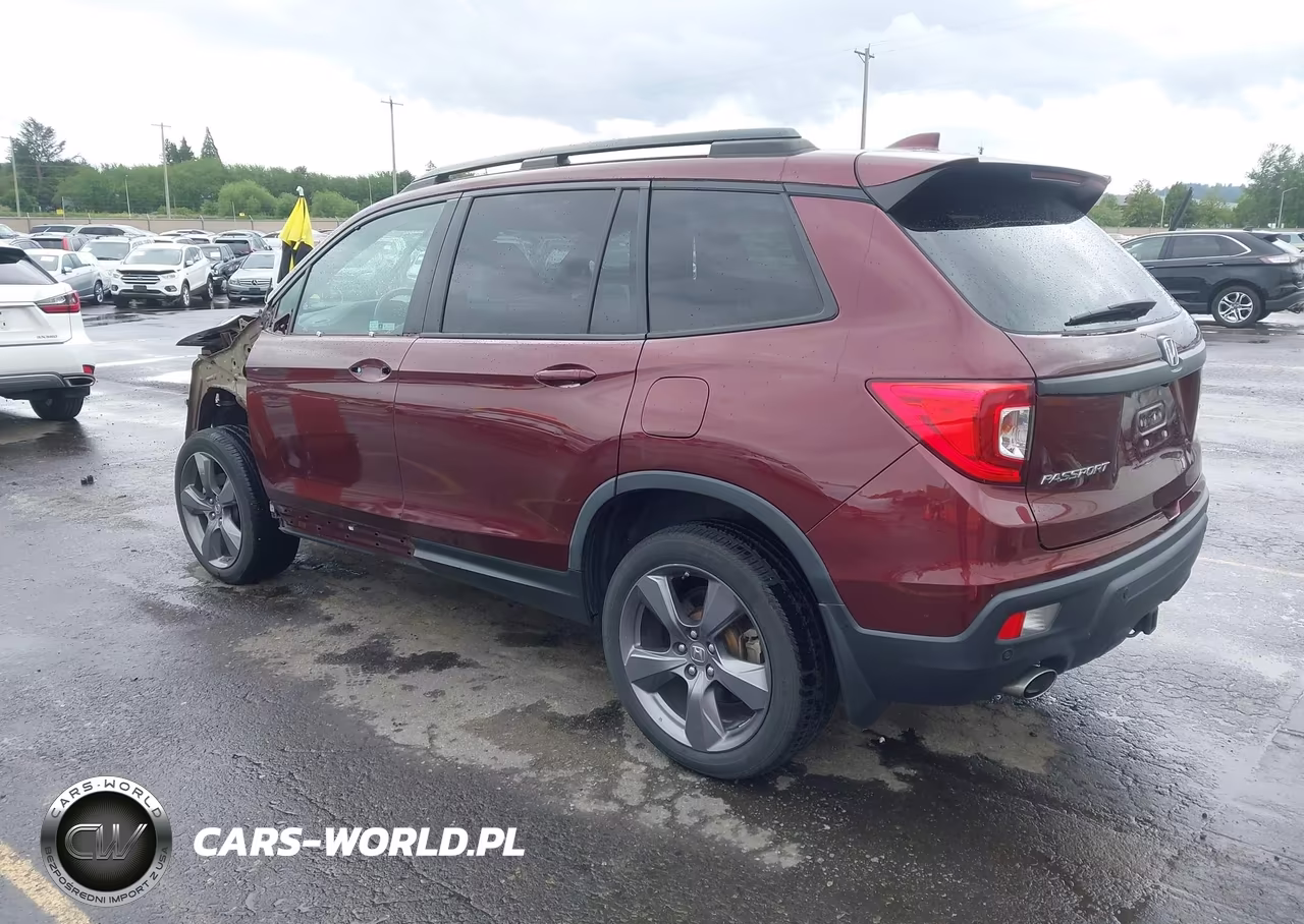 2021 Honda Passport Awd Touring VIN:5FNYF8H98MB002752 - 3