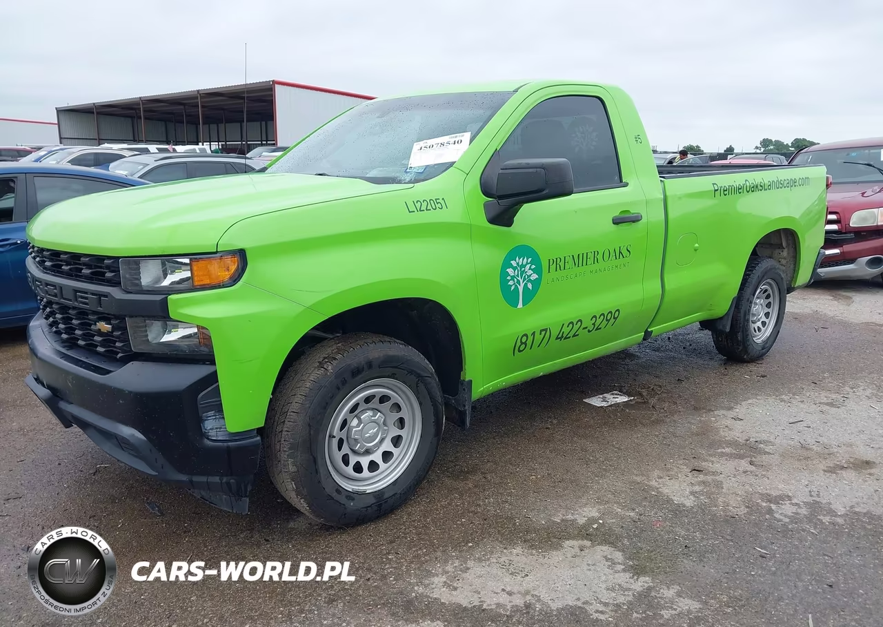 2020 Chevrolet Silverado 1500 VIN:3GCNWAEF3LG333817 - 2