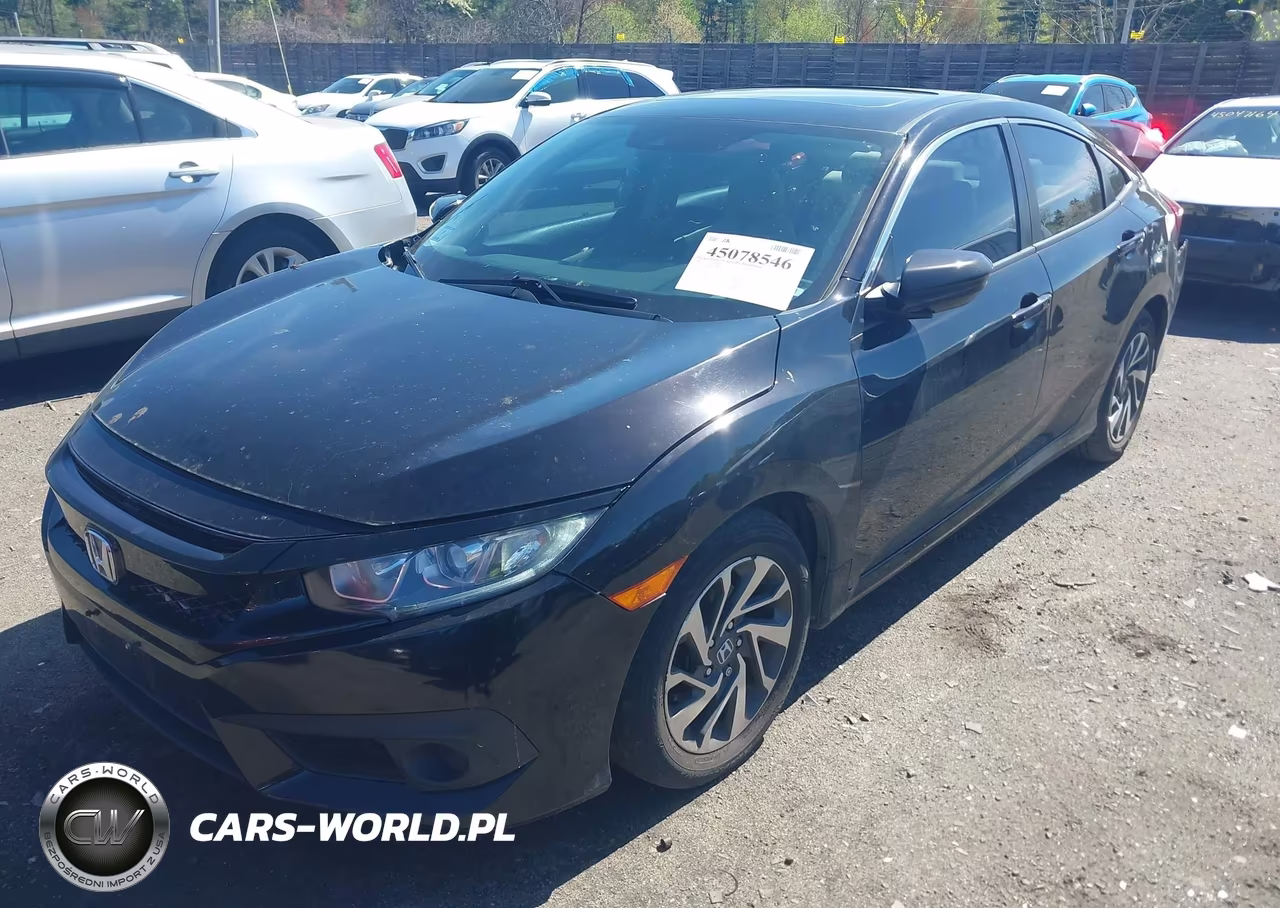2016 Honda Civic Ex VIN:19XFC2F83GE248576 - 2